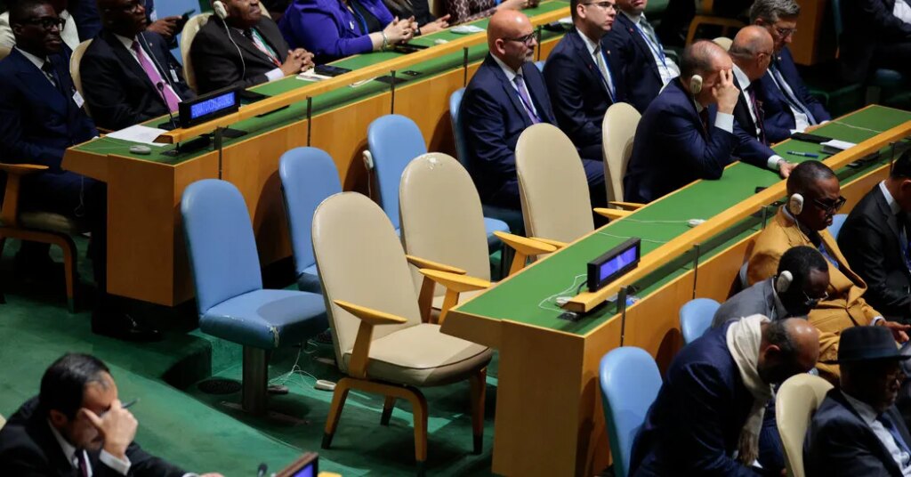 Walkouts Are a Longstanding Tradition at the U.N. General Assembly