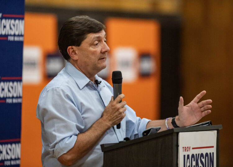 Troy Jackson isn’t polished. In Maine, that may be the point.