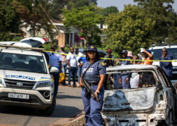 A knock at the door, then gunshots: Mass shooting at a house party in South Africa kills 11
