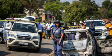 A knock at the door, then gunshots: Mass shooting at a house party in South Africa kills 11