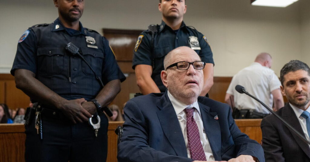 Harvey Weinstein is sentenced to 15 years in prison for 2006 sex crime in New York