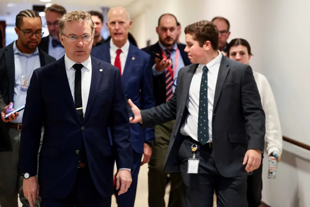 ‘This isn’t a hearing’: GOP senators’ attempts to burn absent Dems immediately backfire