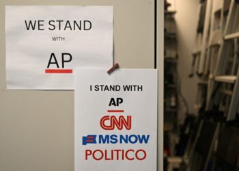 The White House cited anonymous quotes in Politico ban. It was the source.