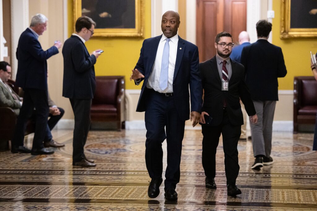 NRSC Chair Tim Scott leaves Georgia, North Carolina off his list of top Senate targets