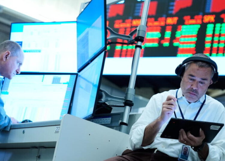 Pressure from the bond market hits a new level, and U.S. stocks slide on worries about inflation