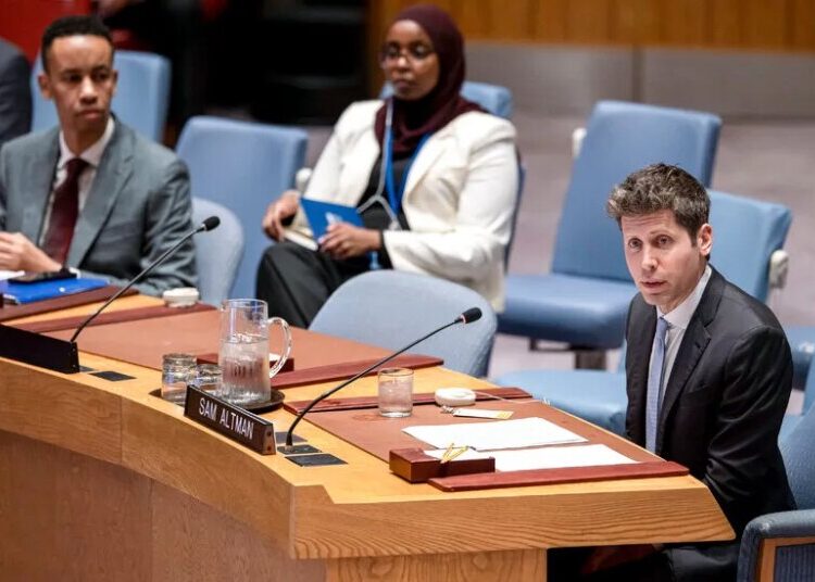 America’s A.I. Leaders Warn U.N. of Possible Peril Absent a Global Response