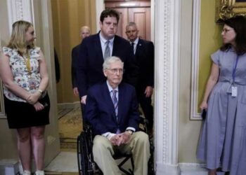 Mitch McConnell was billed as the ‘featured guest’ — then someone else showed up