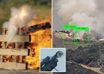 High-tech wildfire hunting drones deployed in California with AI-powered thermal vision