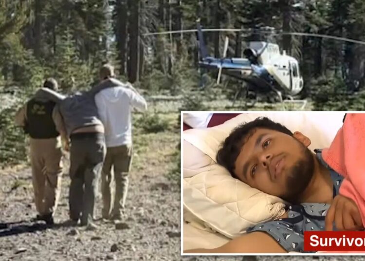 Climber who plummeted 500 feet down notorious California mountain recounts terrifying plunge as gruesome injuries revealed