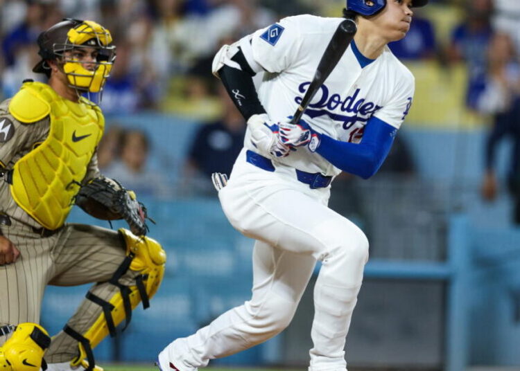 Shohei Ohtani gets a hit in his return, but Dodgers fall to the Padres