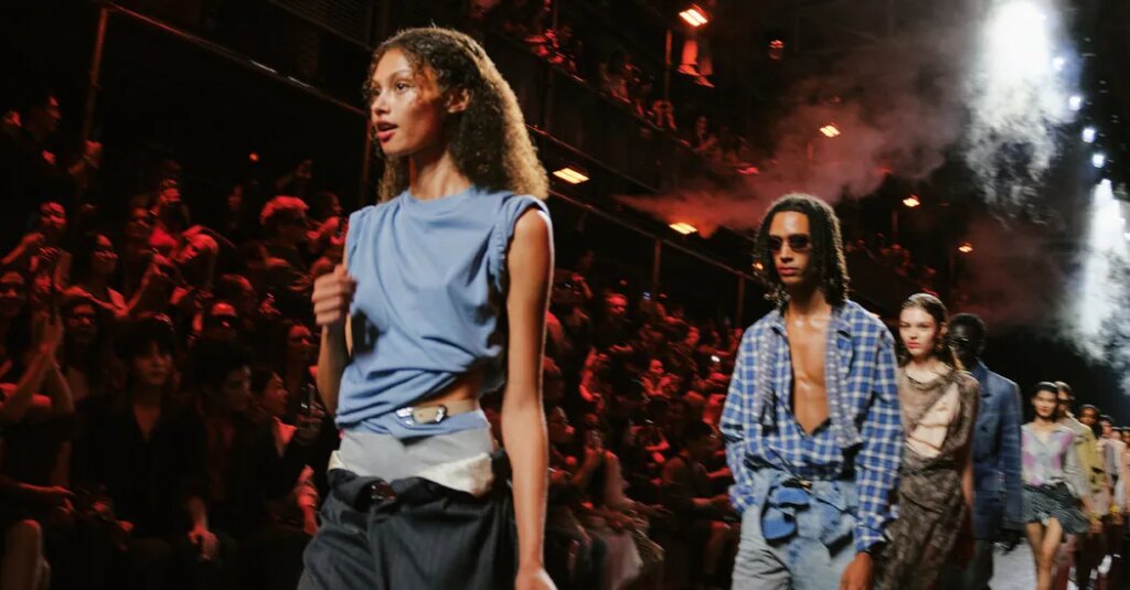 Hot Pants, Hedonism and Heavy Breathing on the Runway