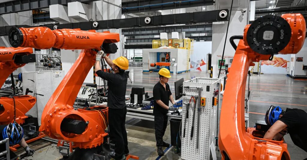 In a Race With China, German Robots Are Outnumbered 14 to 1
