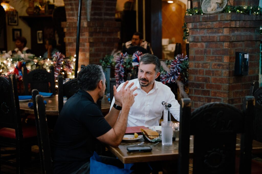 On the campaign trail with Pete Buttigieg as he weighs another presidential run