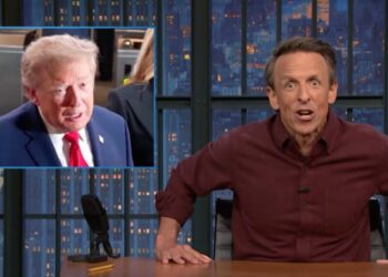 Seth Meyers Scoffs at Trump’s ‘Dramatic’ Reaction to Kaitlan Collins at UN: ‘Sounds Like He’s Complaining About an Ex’