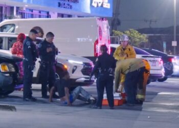 Mass shooting rocks California neighborhood overnight as gunshots heard on video
