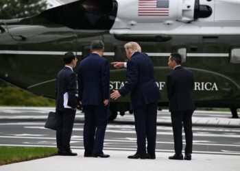 Trump shows off helipad to Xi Jinping, calls him an ‘expert on stone’
