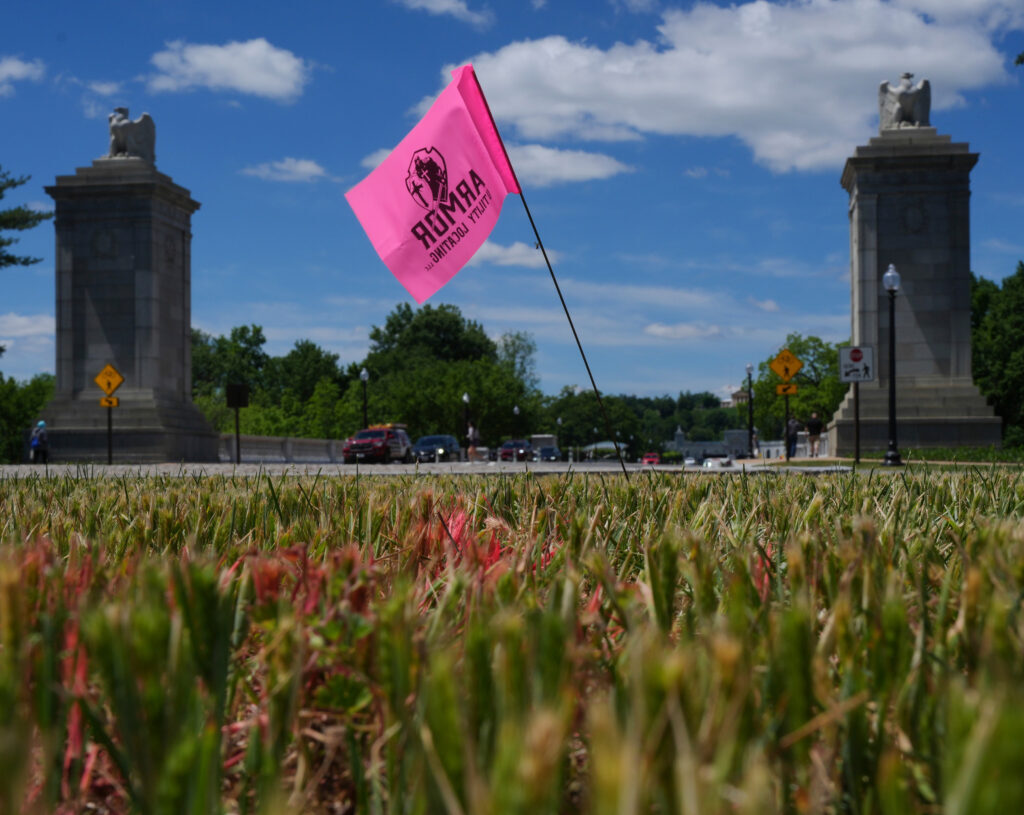 Trump is plowing ahead with an unpopular arch