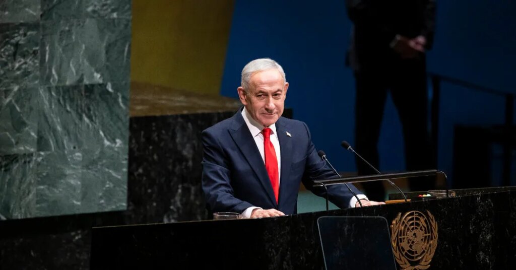 Netanyahu, Addressing U.N., Denounces Israel’s Critics as ‘Moral Cowards’