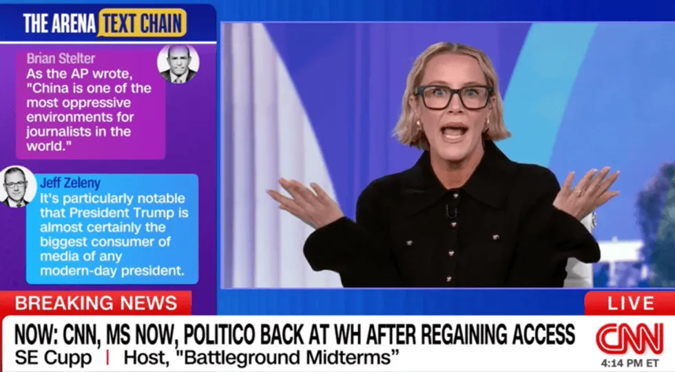 CNN panel throws Trump’s own words back at him as he rolls out the red carpet for autocrat
