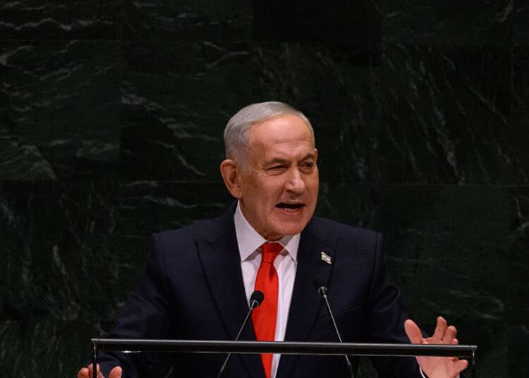 Netanyahu Dismisses Gaza Genocide Allegations as Dozens of U.N. Delegates Walk Out