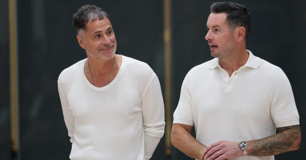 It’s no myth, Lakers’ Pelinka and Redick enter season on the brink