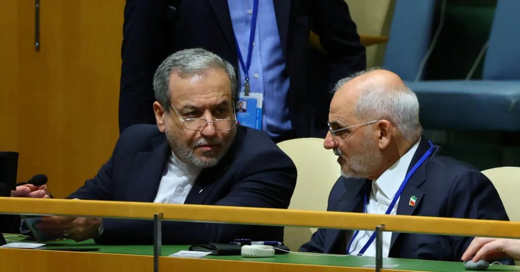 Iran Proposes 7-Day Plan to End War