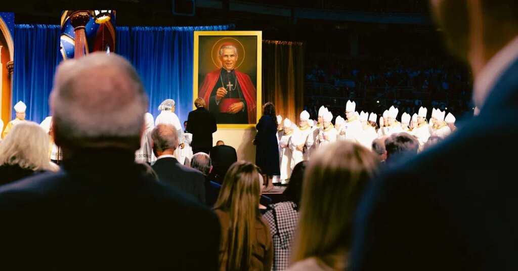 ‘America’s Bishop’ Was Beatified. 50,000 Catholics Showed Up.