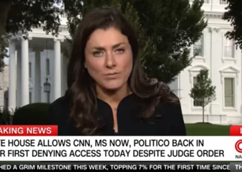 Seething Kristen Holmes fact-checks Trump in real time: ‘Fundamentally not true’