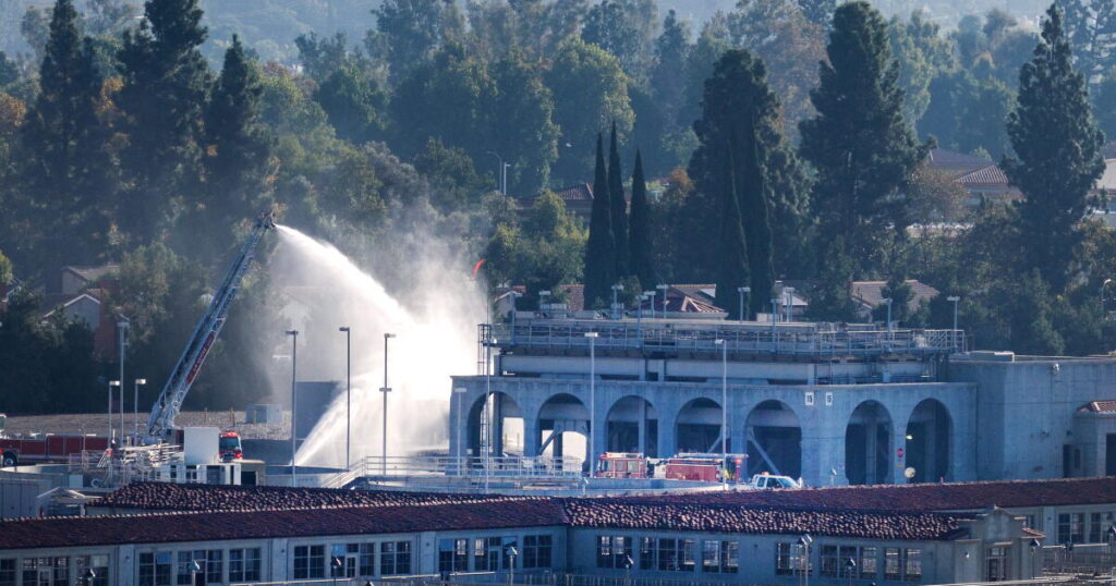 Evacuations drag on in La Verne battery fire. How is California making energy storage safer?