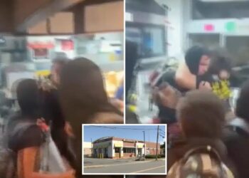 Masked Massachusetts mob attacks McDonald’s worker behind counter during teen takeover; 4 arrested