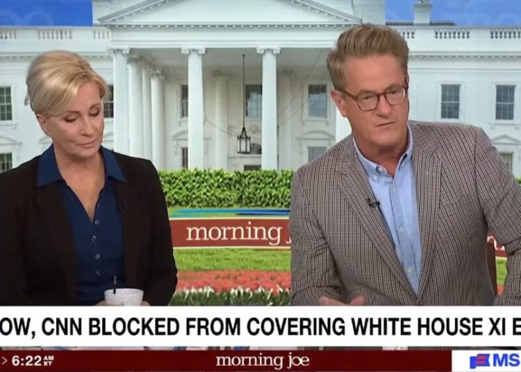 ‘Morning Joe’ Says ‘Justice Will Be Done’ After Trump’s Press Ban: ‘That Time Is Coming’