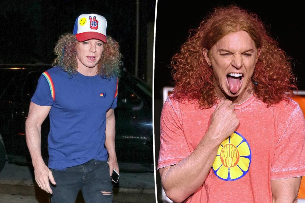Carrot Top’s chilling text to manager before suicide attempt revealed: report