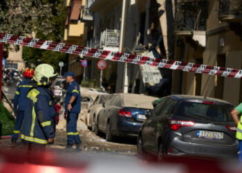 An explosion near the Acropolis in Greece injures at least 2 people and collapses a building