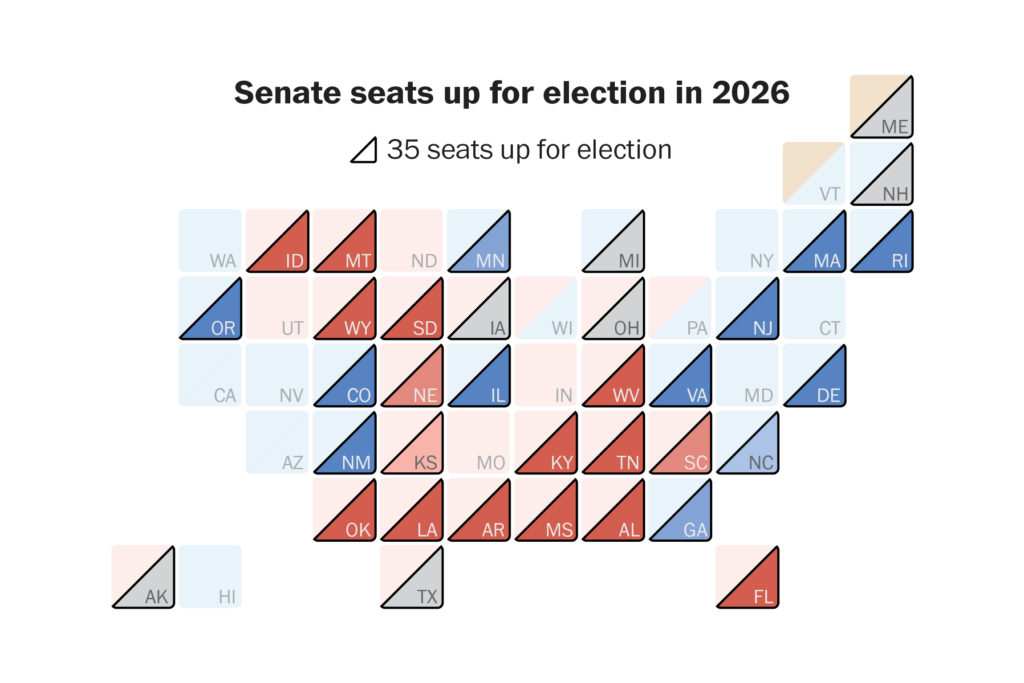 The Senate map is looking even better for Democrats. Here are races to watch.