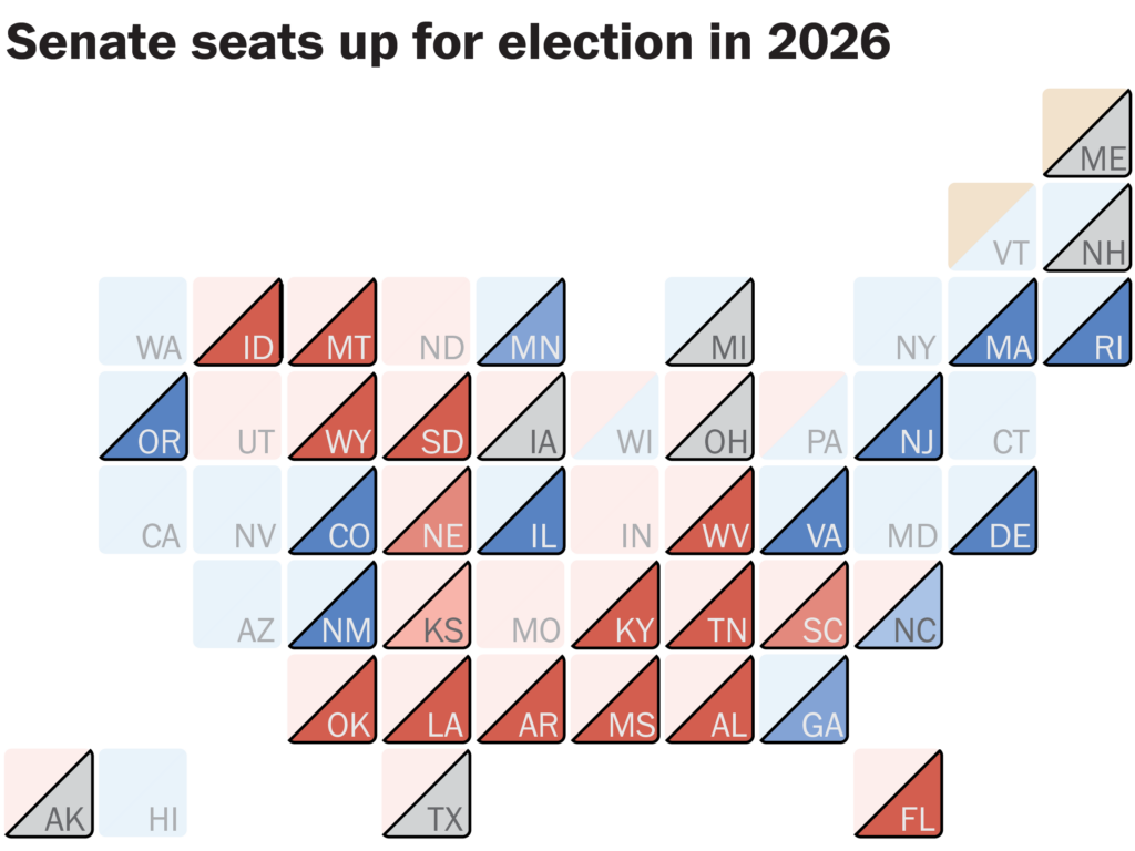 Democrats now have easier paths to flipping the Senate. Here are races to watch.