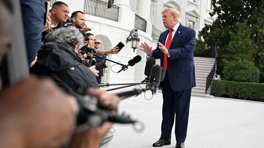 Trump snaps ‘quiet!’ at female reporter in unfiltered moment