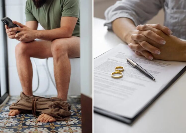 Crappy husbands: Divorce expert insists men are ‘weaponizing pooping’