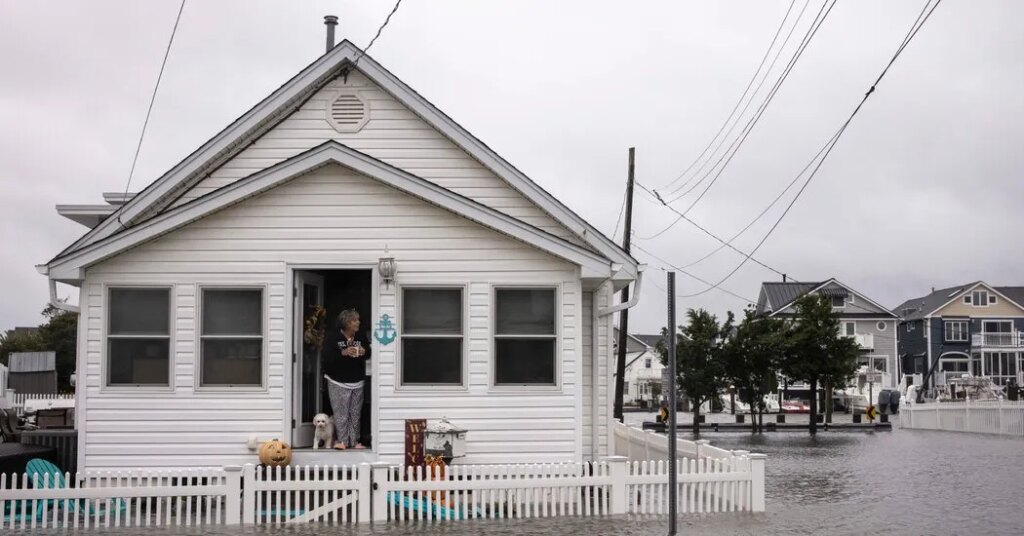 Storm-tested New Jersey Braves Nor’easter With Waist-High Floods