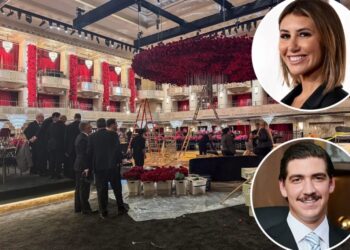 Wedding reception for ex-Trump official Alina Habba and Turkish billionaire begins at posh NYC hotel