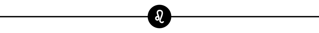 Leo glyph