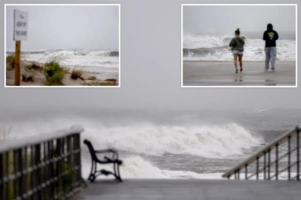 Long Island swimmer vanishes in ocean off Fire Island during deadly nor’easter as officials launch search