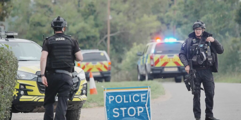 British police arrest five men for allegedly preparing a terrorism attack with explosives on a base used by U.S. bombers for Iran war