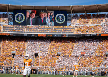 In Knoxville, cheers for Trump — and some quiet doubts