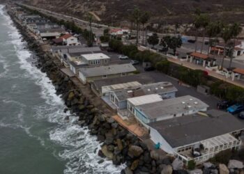 Sand deficit: Coastal erosion is so bad in California that the residents of this mostly Republican city may tax themselves to restore the beach