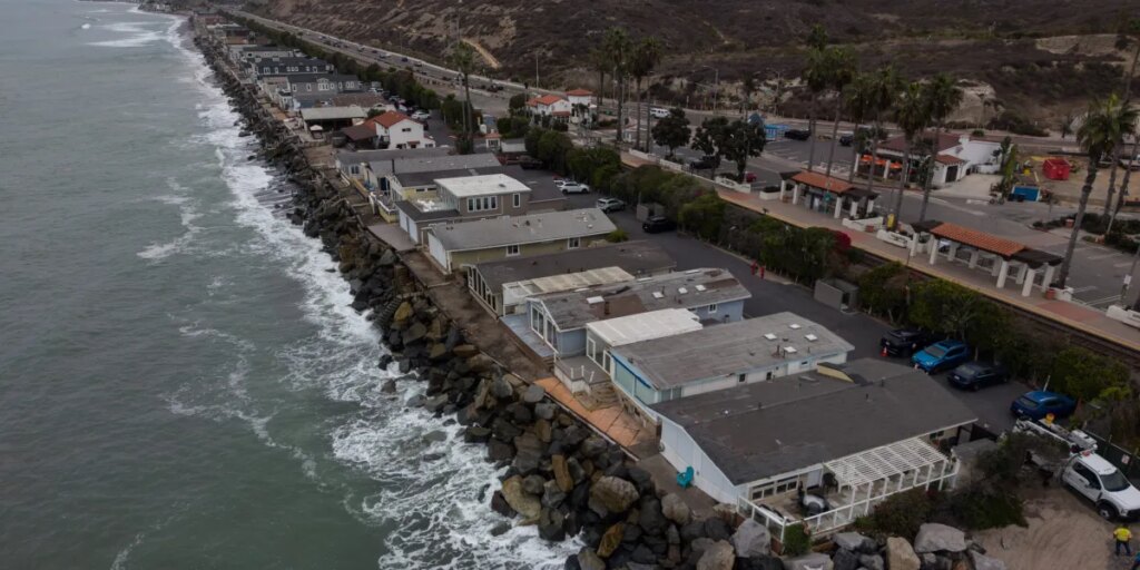 Sand deficit: Coastal erosion is so bad in California that the residents of this mostly Republican city may tax themselves to restore the beach