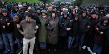 Standoff in a Northern Irish Town Over Contentious Sectarian March