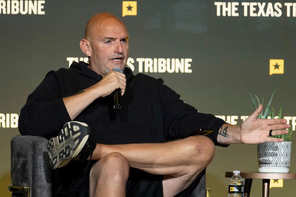 Fetterman says he’s a ‘lifelong Republican’ in awkward slip