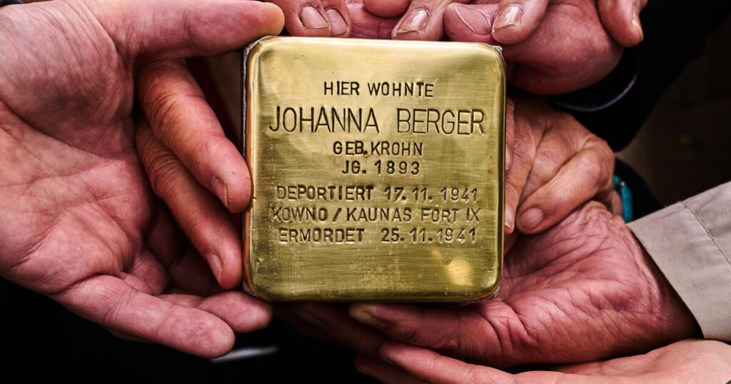 German town sparks outrage as far right and Merz-allied conservatives oppose Holocaust memorial plaques
