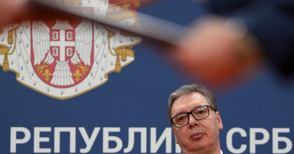 Serbia’s populist President Vucic resigns to run for prime minister in early vote