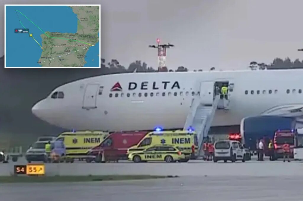 Boston-bound Delta flight makes emergency landing in Portugal after smoke fills cabin